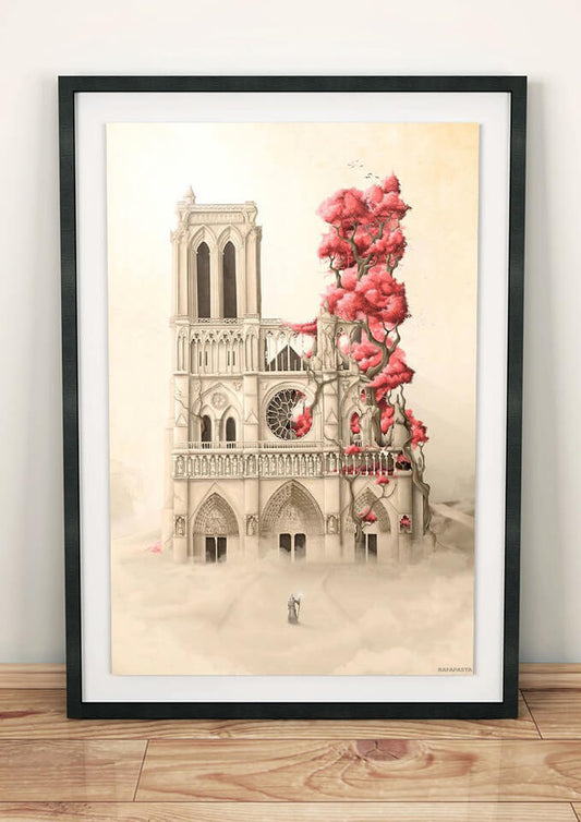 Estampe artistique Nouvelle Religion