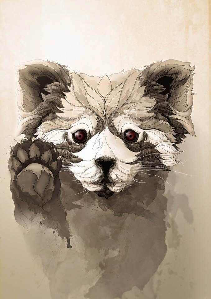 Panda roux - Original