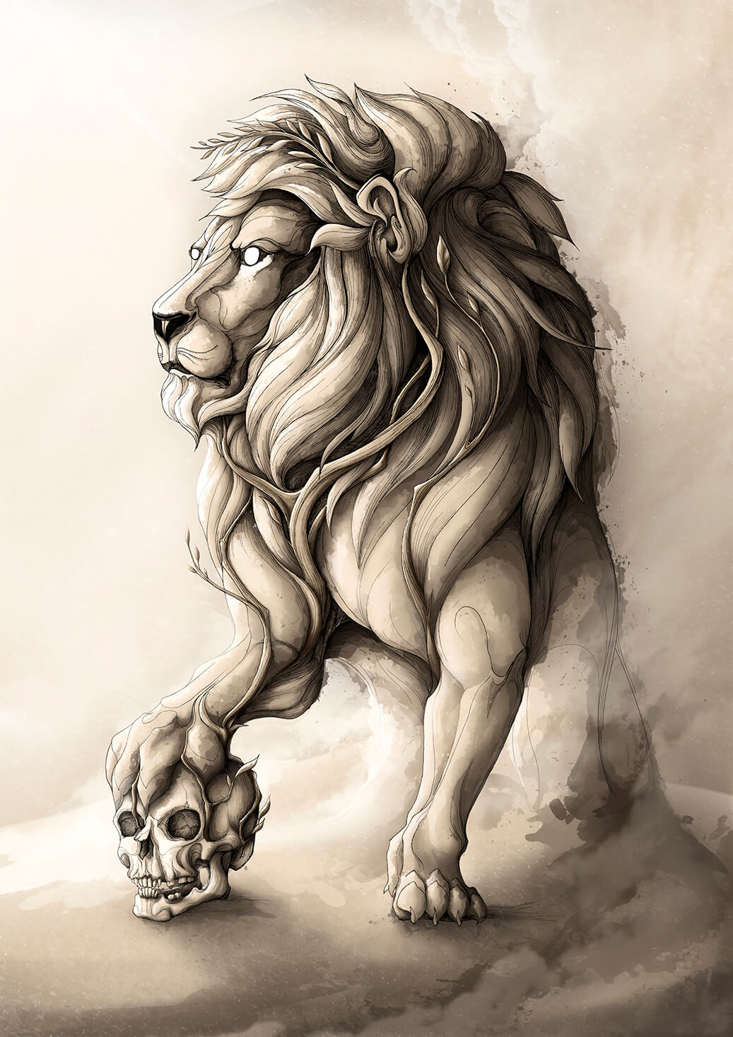 Le Lion des Bois - Original