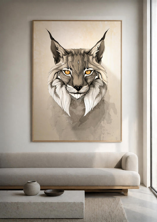 Large wall art for living room above sofa: size, placement and ideas