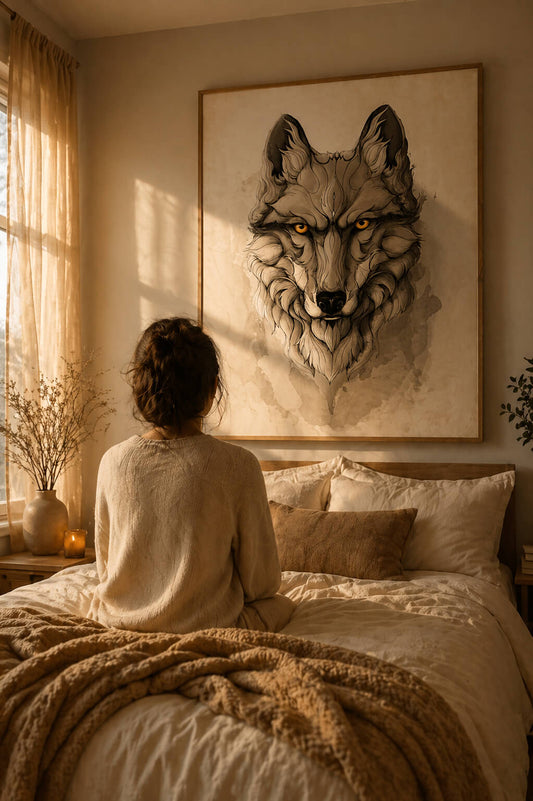 Why Wolf Wall Art Is Everywhere (And Why It Feels So Personal)