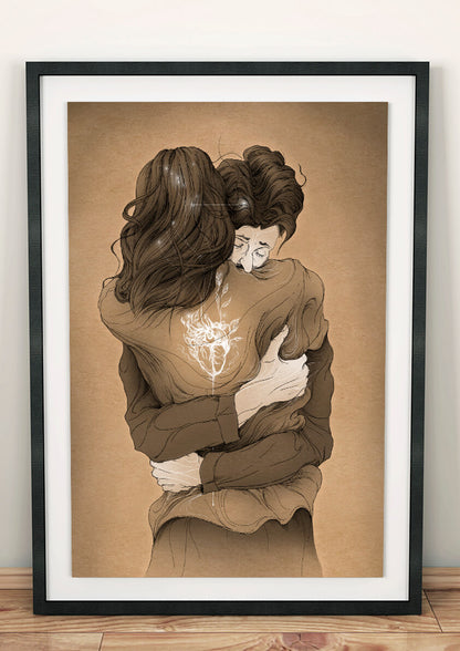 "Abrazo" - limited edition (framed Art)