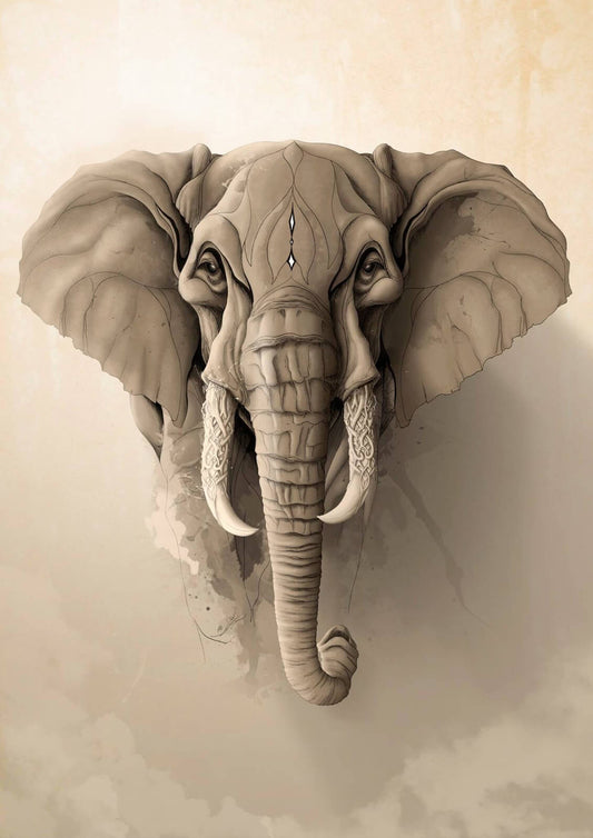 Lámina Elephant