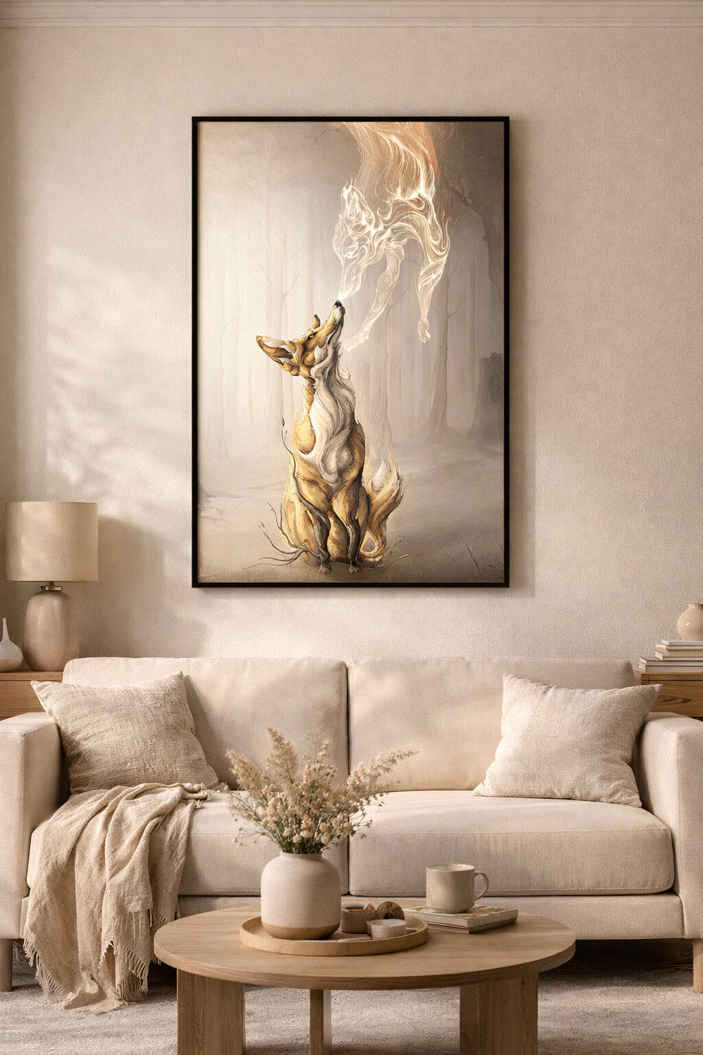 kiss from the beyond animal wall art living room large wall decor