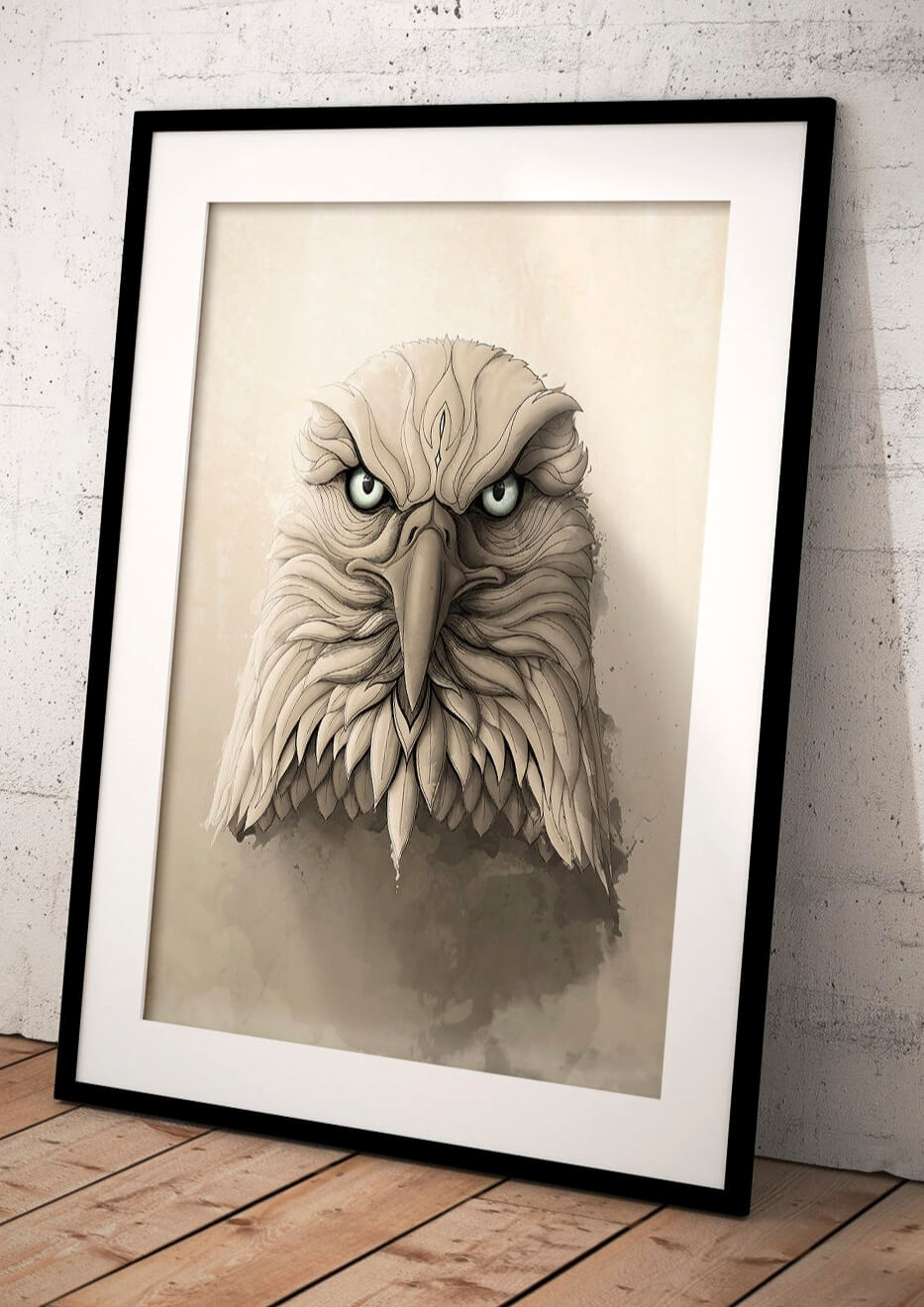 The Eagle - limited edition (framed Art)